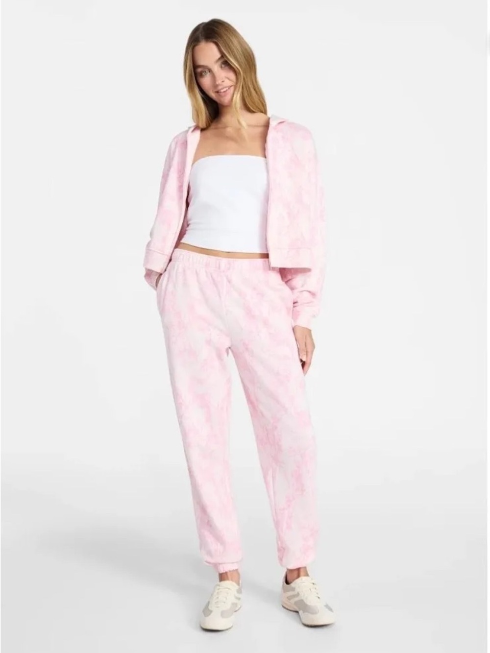 Pink Camo Matching Set | No Boundaries | Size L